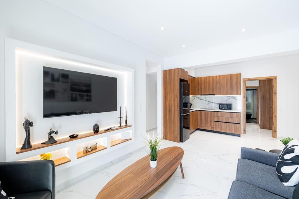 Spacious And Modern Flat At Koukaki, Near Acropolis Athén Kültér fotó