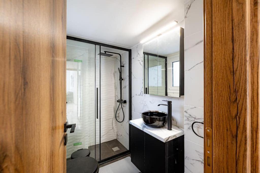 Spacious And Modern Flat At Koukaki, Near Acropolis Athén Kültér fotó